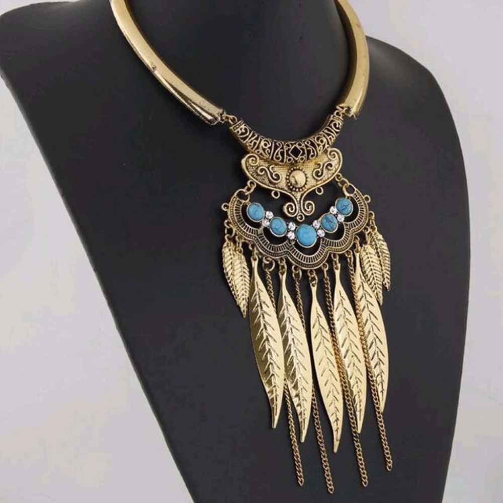 Boho Choker Bohemian Necklaces - Picture 3 of 3